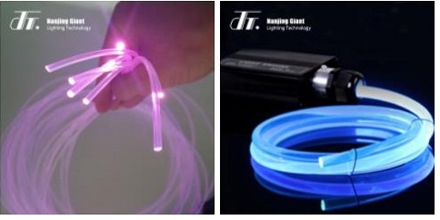 PMMA Plastic Optic Fiber Side Glow Cable