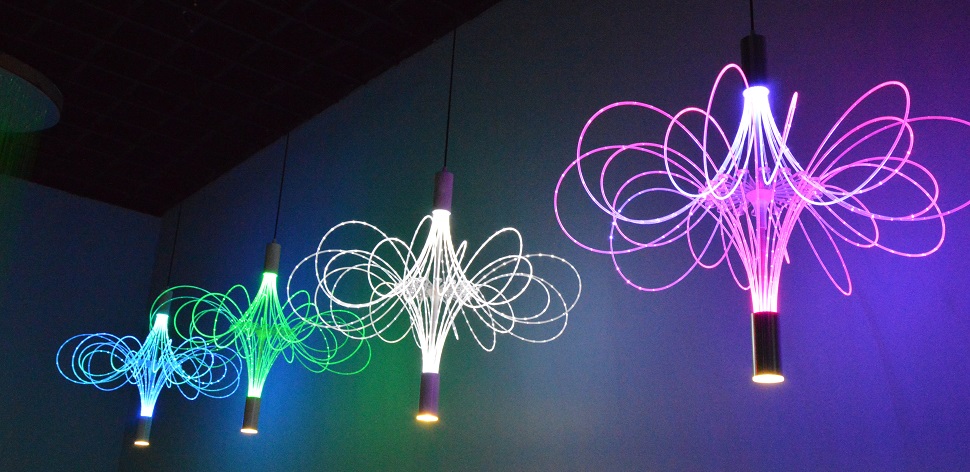 Fiber Optic Colorful Light Hanging Lights