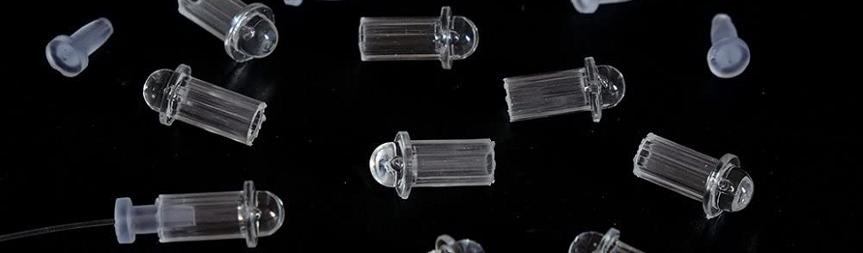 Plastic End Fixtures for Fiber Optic Star Ceiling light