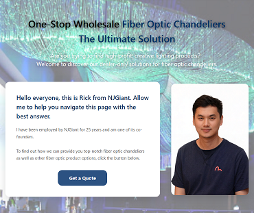 One-Stop Wholesale Fiber Optic Chandeliers - The Ultimate Solution