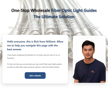 One-Stop Wholesale Fiber Optic Light Guides - The Ultimate Solution